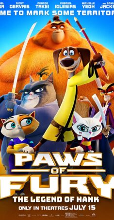 انیمیشن پنجه‌های خشم: افسانه هنک 2022 Paws of Fury The Legend of Hank