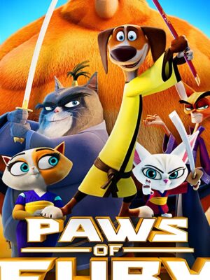 انیمیشن پنجه‌های خشم: افسانه هنک 2022 Paws of Fury The Legend of Hank